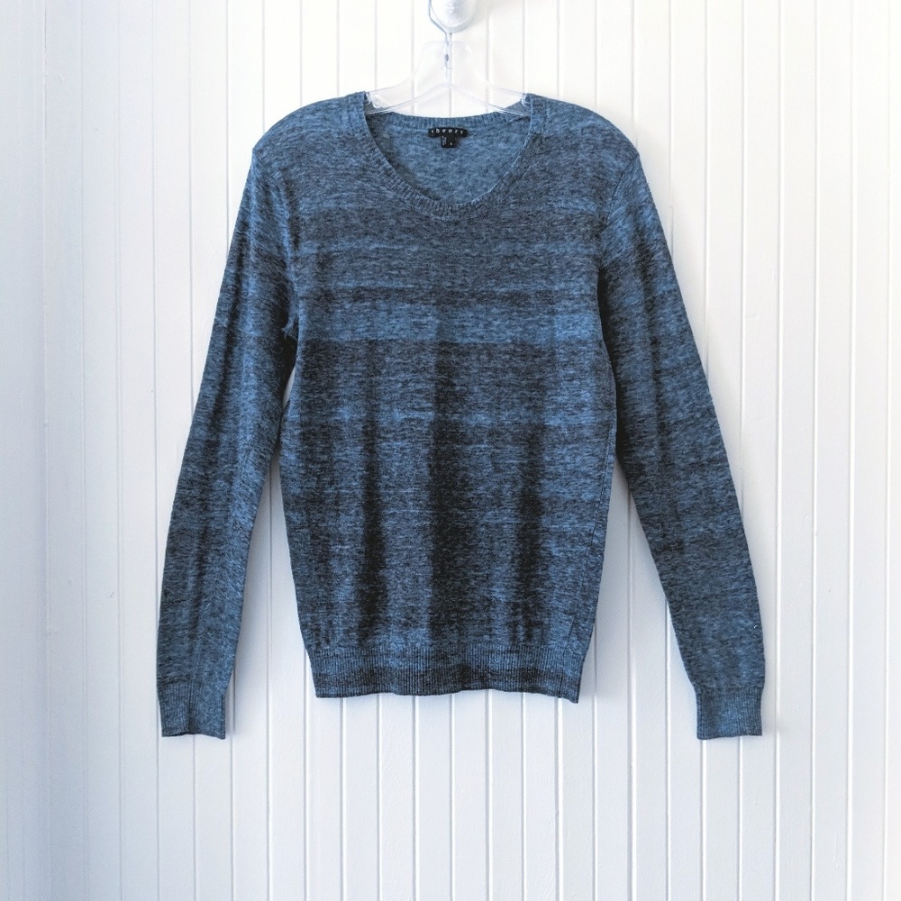 Theory Linen Blend Sweater - image 1
